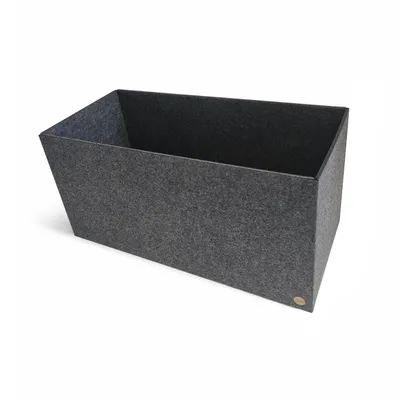 Produktbild von Aufbewahrungsbox CLEAN Filz 33 x 70 x 35 cm ohne Deckel in anthrazit meliert