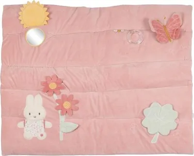 Obrázek produktu pro Miffy Baby Krabbeldecke Spielmatte Lucky Blossom rosa Plüsch