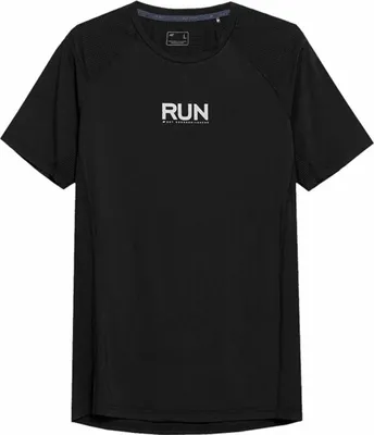 Immagine prodotto di Maglietta 4F Run Nero Uomo - XL