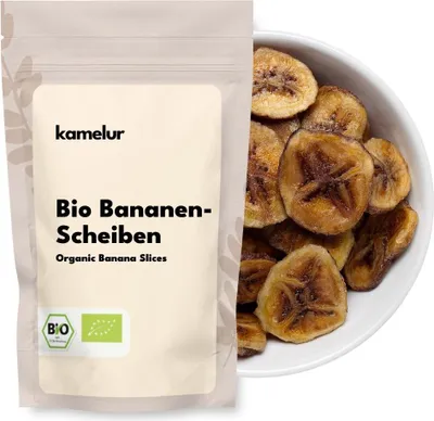 Produktbild von Bio Bananen ungesüßt 1kg