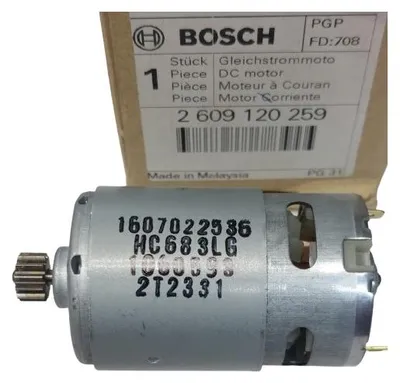 Produktbild von Bosch 2609120259 Original Ersatzteil Gleichstrommotor für Akku-Bohrschrauber GSR 12-2