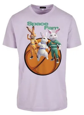 Image de Mister Tee - T-shirt "Space Fam" pour hommes, modèle TN2099 (taille L), couleur lilas