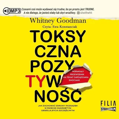 Productafbeelding van Audioboek: "Giftige positiviteit" - Whitney Goodman