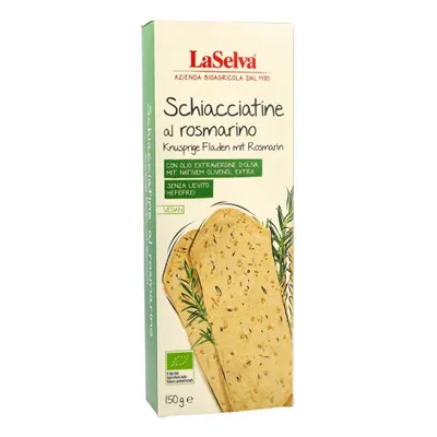 Image de Schiacciatine al rosmarino - Galettes croustillantes au romarin 150g