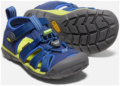 Produktbild von Keen Seacamp II Cnx Jüngere Kinder Blue Depths/Chartreuse Größe EU 31