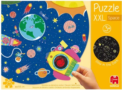 Produktbild von Jumbo GOULA - XXL Space Puzzle, 27 Stück(e), Leerzeichen, 3 Jahr(e)