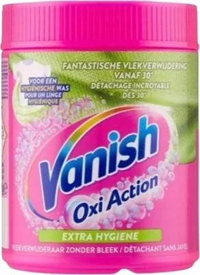 Zdjęcie produktu dla Vanish Extra Hygiene Odplamiacz do kolorów, 470g  (PRODUKT Z NIEMIEC)