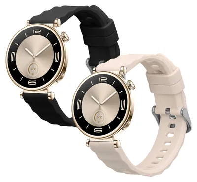 Produktbild von kwmobile 2x Uhrenarmband für Huawei Watch GT6 41mm / GT5 Pro 42mm / GT5 41mm / GT4 41mm Armband - Fitnesstracker Band Set aus TPU Silikon -