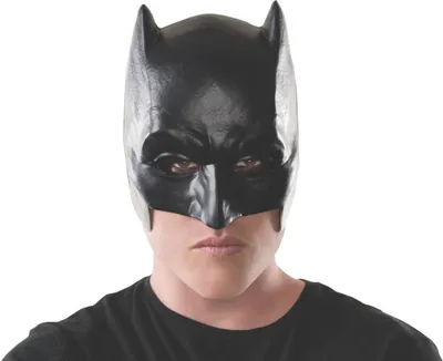 Produktbild von Rubies - Maske ‘” ’Batman“ - Herren BN4158 (Einheitsgröße) (Schwarz)