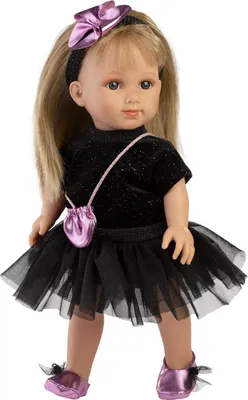Imagen del producto de Llorens 53553, Muñeca para niños, Para mujeres, Para niñas, 350 mm, Negra, Multicolor, Rosa
