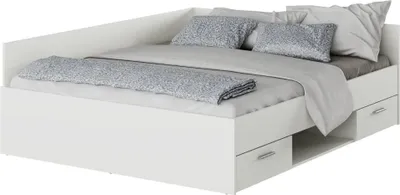 Obrázok produktu pre Kondela Posteľový rám s úložným priestorom Boat 160 - biela