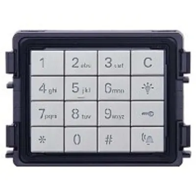 Produktbild von Busch-Jaeger Tastatur-Modul 1724-831, Code-Leseverfahren, 256 Benutzer, 97x72x23mm