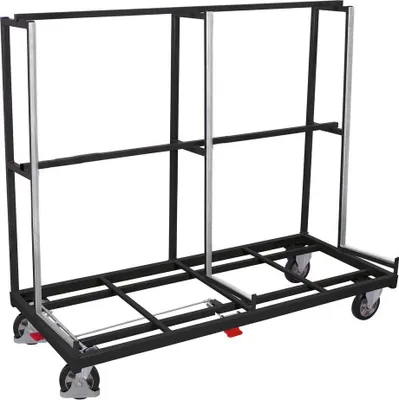 Produktbild von VARIOfit Plattenwagen mit einseitiger Ladefläche 1380x430mm Anthrazitgrau RAL 7016