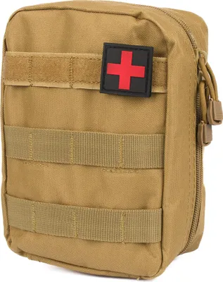 Produktbild von Beige taktische Gürteltasche Erste-Hilfe-Set