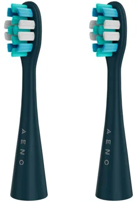 Obrázek produktu pro 2 db AENO ADB0010N fogkefe cserefej szett, közepes keménység, sötétkék
