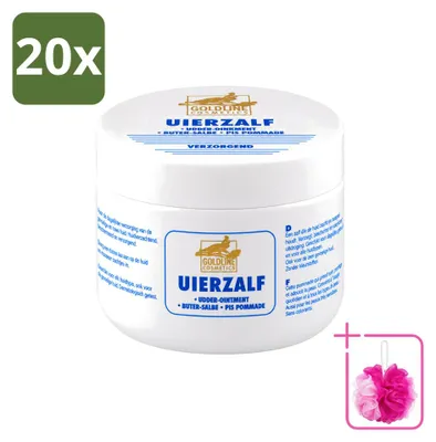 Imagen del producto de 20 unidades de crema protectora Goldline Eutersalbe, 250 ml, pack económico