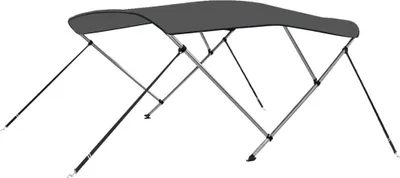 Obrázek produktu pro vidaXL Bimini Top se 3 příčlemi antracit 183x180x137 cm