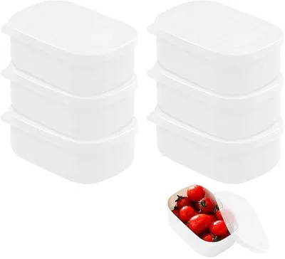 Zdjęcie produktu dla Małe, szczelne plastikowe pojemniki do zamrażania, mini pojemniki do przechowywania, pudełka do przechowywania, małe pojemniki do zamrażania z pokrywką