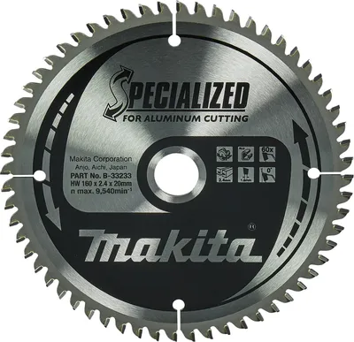 Produktbild von Makita Sägeblatt SPECIALIZED 160x20x60Z