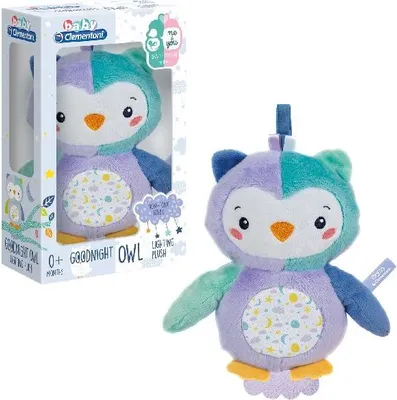 Obrázok produktu pre Clementoni Detská svietiaca plyšová sova