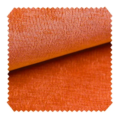 Produktbild von novely® ISSUM - Samtweicher Chenille-Möbelstoff - Sehr Robuster Polsterstoff - Pflegeleichte Meterware 1lfm - Farbe: 11 Orange