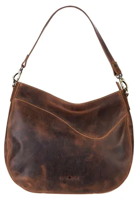 Produktbild von GREENBURRY Schultertasche Umhängetasche Vintage Hobo Bag Brown braun
