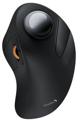 Produktbild von Drahtlose Bluetooth-Trackball-Maus, ergonomische Kugelmaus, wiederaufladbar