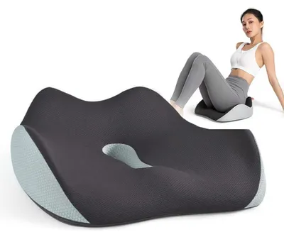 Produktbild von Omgoods – Ergonomisches Sitzkissen aus Memory-Schaum für Büro und Auto