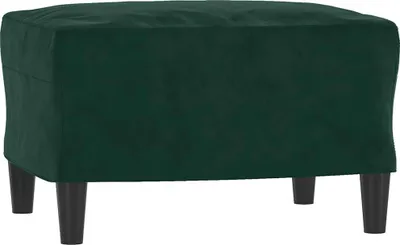 Obrázek produktu pro vidaXL Podnožka tmavě zelená 60x50x41 cm Velvet