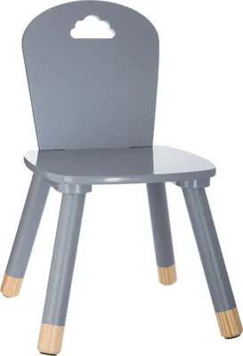 Produktbild von Kinderstuhl "Douceur" grau - Atmosphera créateur d'intérieur