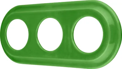 Immagine prodotto di Cornice retrò in porcellana 3 pieghe I PR1 giallo-verde