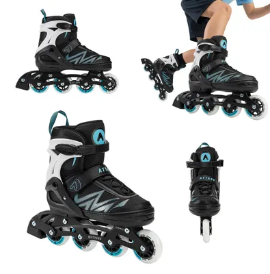 Image de Pattins à roulettes ajustables pour enfants, tailles 30 à 41, avec des roues confortables