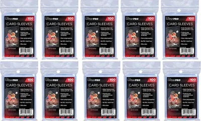 Produktbild von Ultra Pro Standard Regular Soft 1000 Stück Penny Kartenhüllen Sleeves
