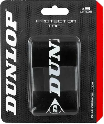 Produktbild von Dunlop Padelschlägerschutz 3 Einheiten Schwarz Schwarz One Size