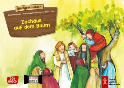 Produktbild von Zachäus auf dem Baum. Kamishibai Bildkartenset
