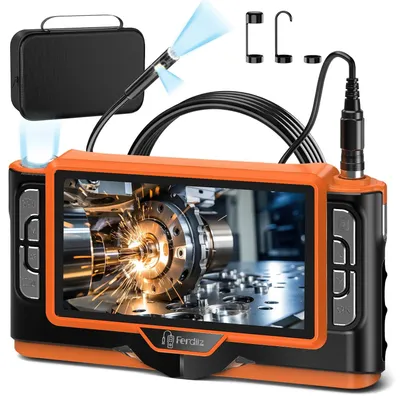 Obrázek produktu pro 7" IPS endoskopická kamera s osvětlením, 1920P HD, dvojitá čočka