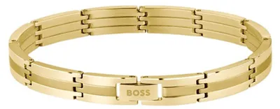 Produktbild von Vergoldetes Stahlarmband fü r Herren Brooks 1580805