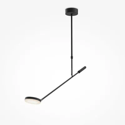 Zdjęcie produktu dla Lampa wisząca LED regulowany stick FAD czarna 8W ciepła 500lm metal wym:120x88,4x12cm IP20 Maytoni