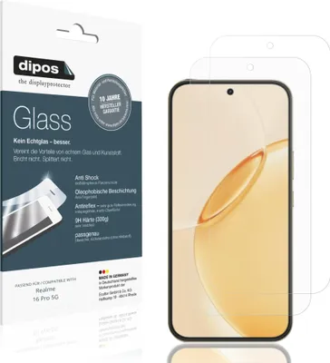 Zdjęcie produktu dla 2x dipos GlassAR Realme 16 Pro 5G