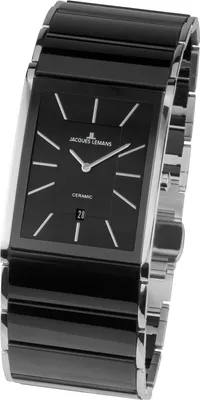 Produktbild von Jacques Lemans 1-1939A Dublin Keramik Herrenuhr 29mm 5ATM