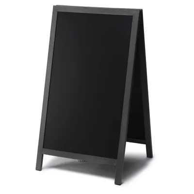 Produktbild von Showdown® Displays Kundenstopper Natura schwarz 60,0 x 101,0 cm