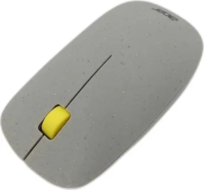 Produktbild von Acer Maus AMR020 kabellos 2.4GHz Funkmaus 1200 DPI Smart-Power-Management ergonomische Maus grau