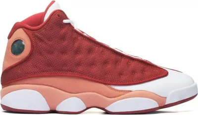 A studio shot of a single Nike Air Jordan 13 Retro sneaker.