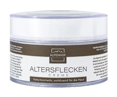 Produktbild von Altersflecken Creme - Alpenhof zur Bekämpfung von Altersflecken 50 ml