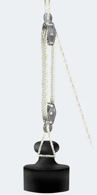 Produktbild von Brüder Mannesmann Flaschenzug 220 kg, M 012-T-220, silber