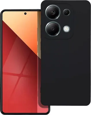 Produktbild von Silikonhülle Xiaomi Redmi Note 13 Pro 4G Schwarz