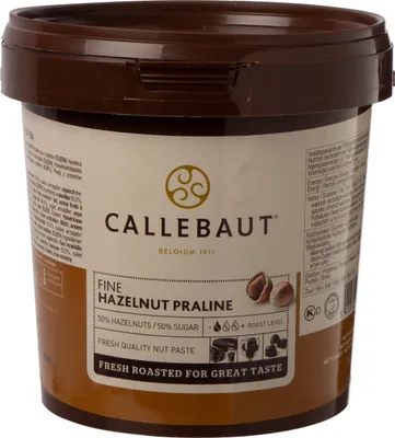 Produktbild von Callebaut Haselnusspraline sehr fein Wiegt 1 Kilo
