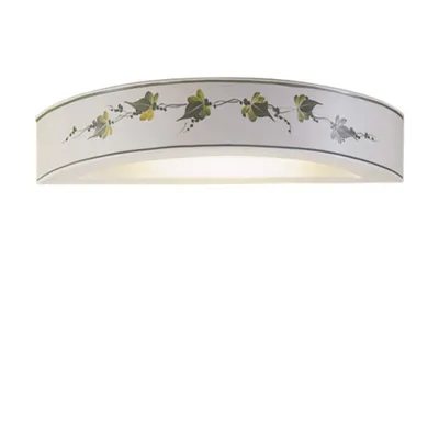 Immagine prodotto di CLASSIC TRIESTE C603, Lampada a Parete Applique in Vetroceramica, Ferroluce