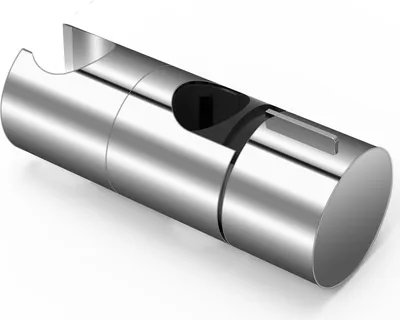Produktbild von Handbrause Halterung Verstellbarer Durchmesser 18-25 mm Duschkopfhalterung, ABS+Verchromte Oberfläche Design Duschhalterung, Geeignet für Duschstangen mit Außendurchmesser von 18-25 mm (Silber)
