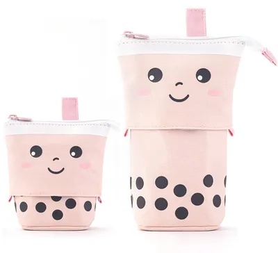 Produktbild von Federmäppchen, 2-in-1 Federmäppchen und Stiftehalter, ausziehbar, für Mädchen und Teenager.